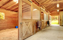 Bronygarth stable construction leads
